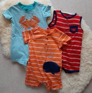 ❌SOLD❌12mo Summer☀️Romper BUNDLE!